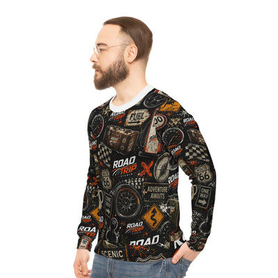 Road Trip Collage Crewneck
