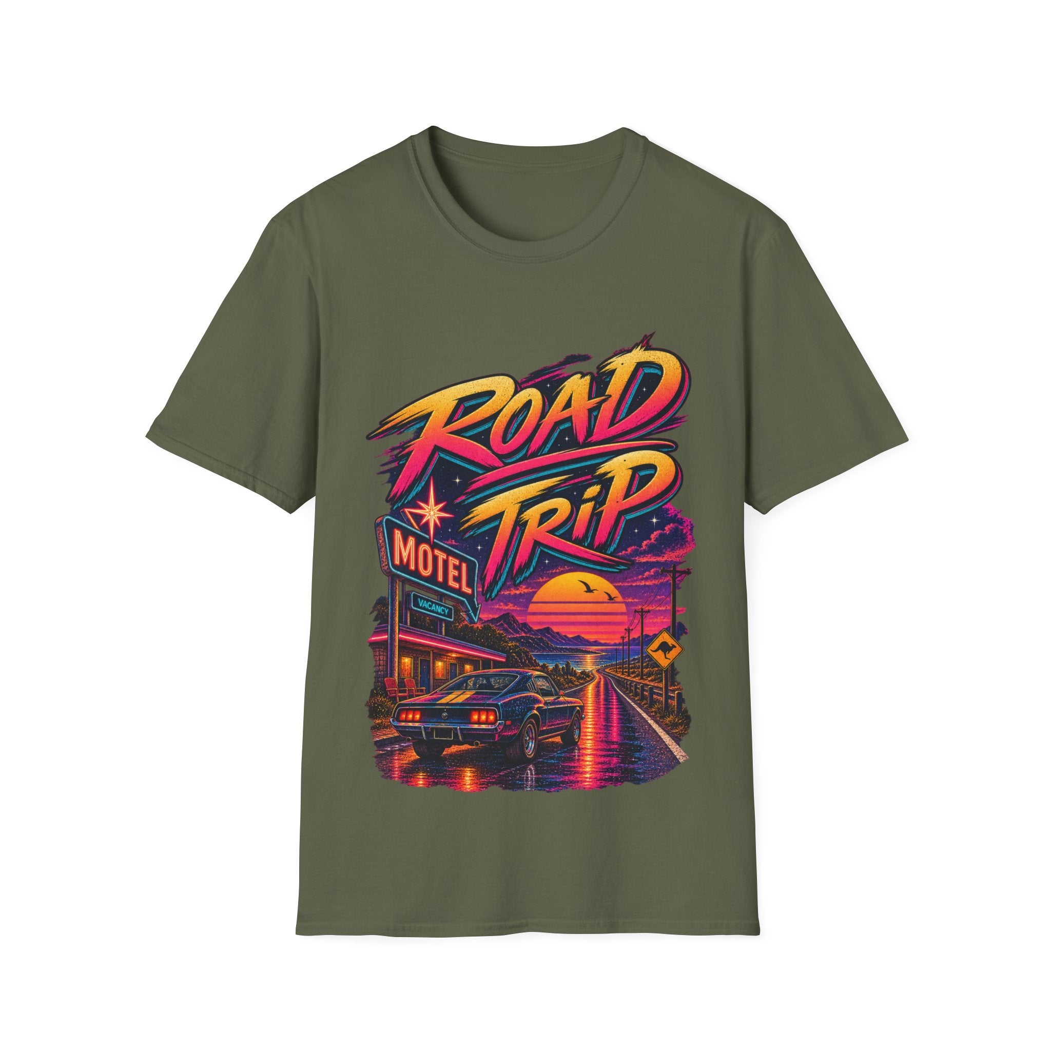 Retro Neon Nights Tee