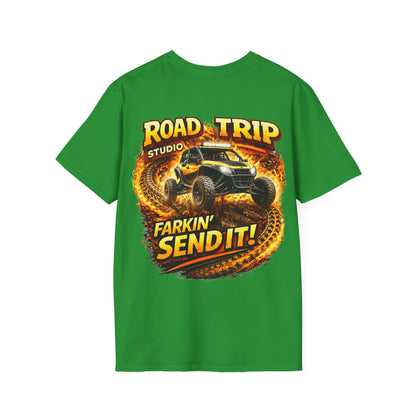 Farkin’ Send It Race Buggy T-Shirt - Official Road Trip Merch