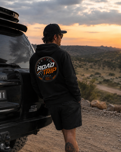 Road Trip Race Speedo Zip Hoodie