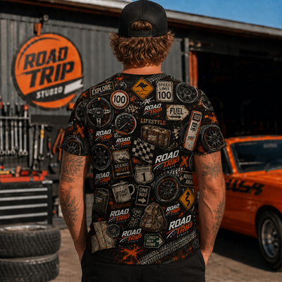 Road Trip Full Throttle Tee