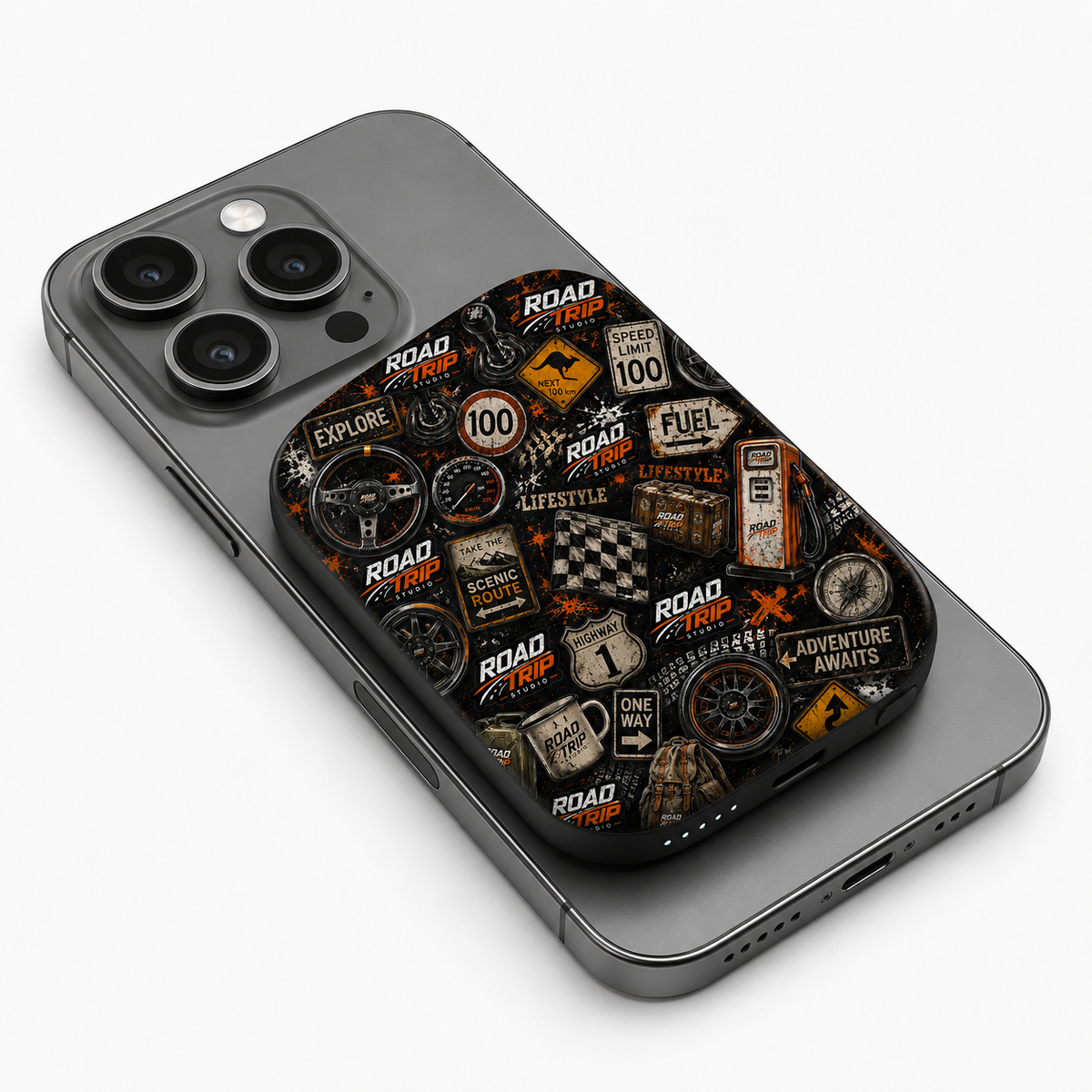 Road Trip Full Throttle Magnetic Power Bank