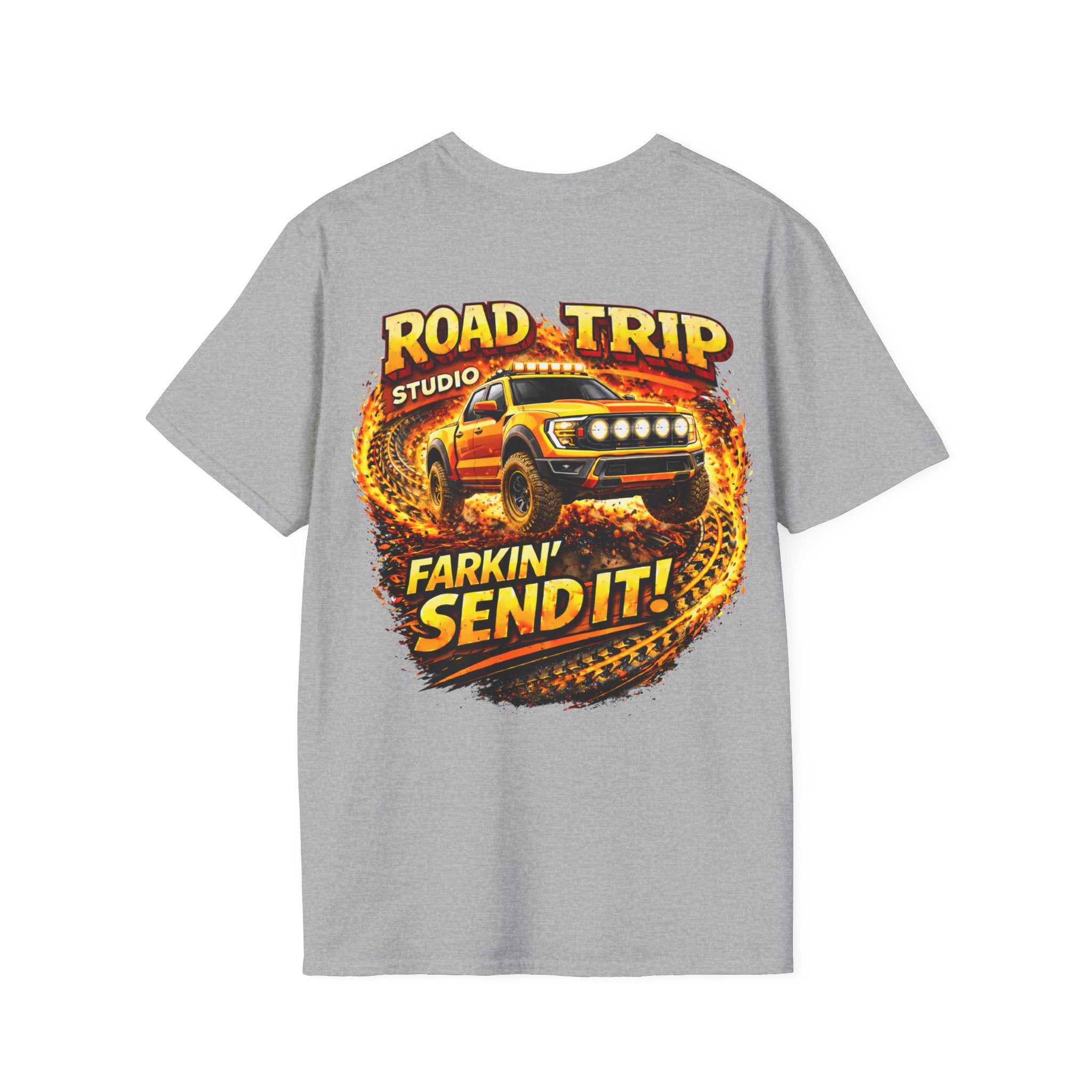 Farkin’ Send It Off-Road Ute T-Shirt - Official Road Trip Merch