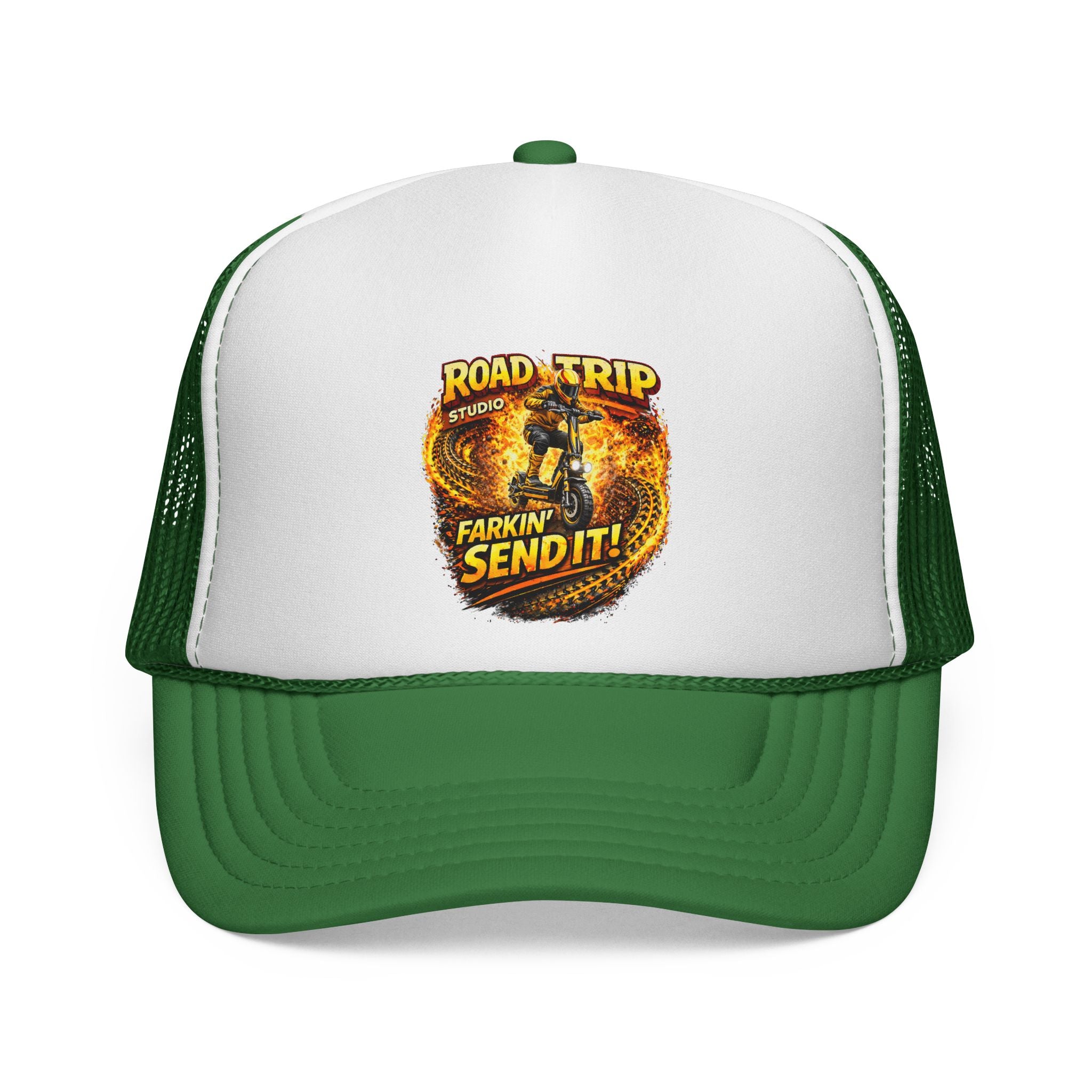 Farkin’ Send It Electric Scooter Trucker Cap
