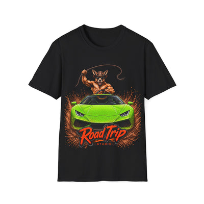 Cowboy Kangaroo Sports Car Tee