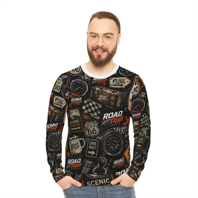 Road Trip Collage Crewneck