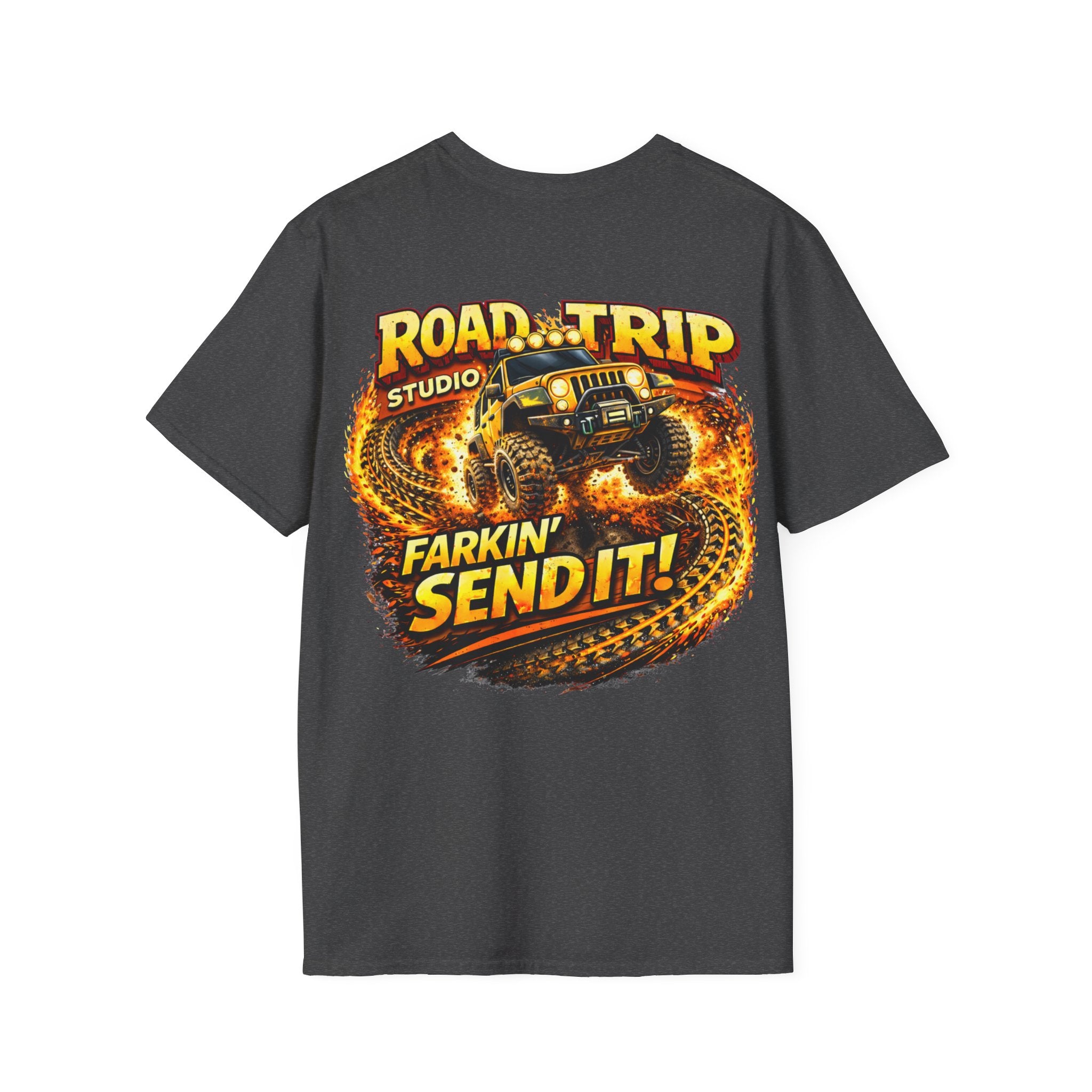 Farkin’ Send It Jeep T-Shirt - Official Road Trip Merch