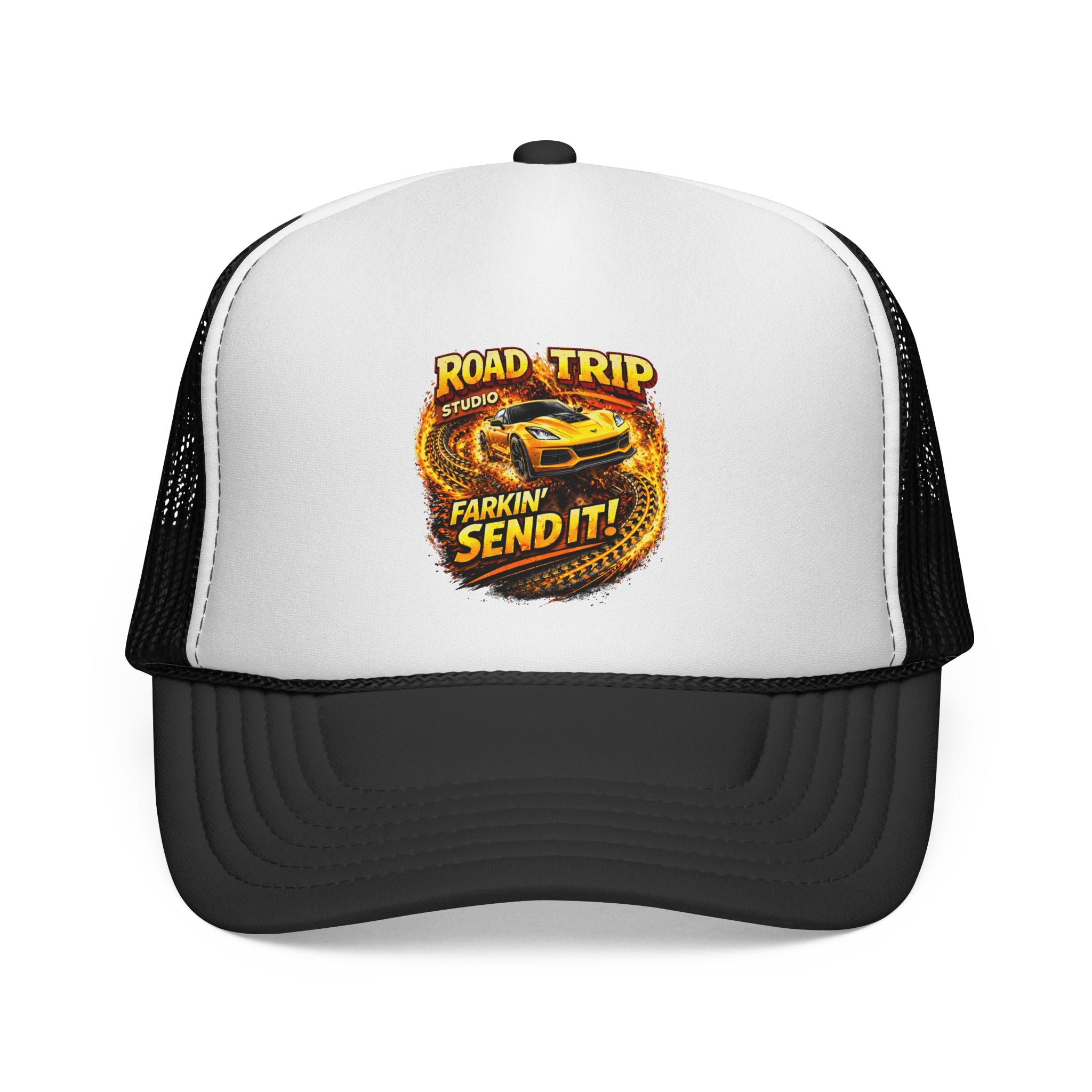 Farkin’ Send It Sports Car Trucker Cap