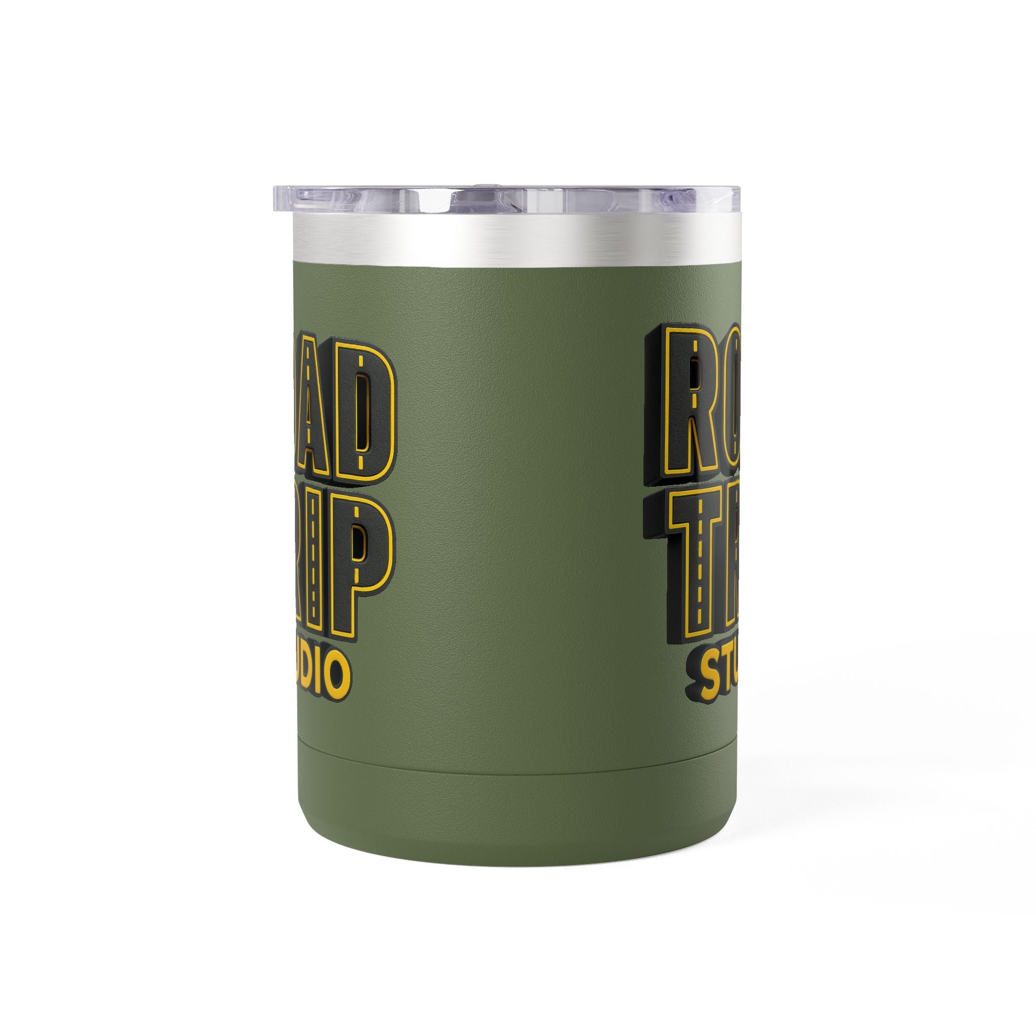 Road Trip Studio 15oz Travel Mug — Highway Text Tumbler