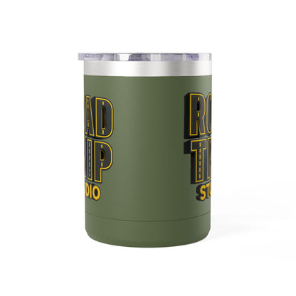 Road Trip Studio 15oz Travel Mug — Highway Text Tumbler