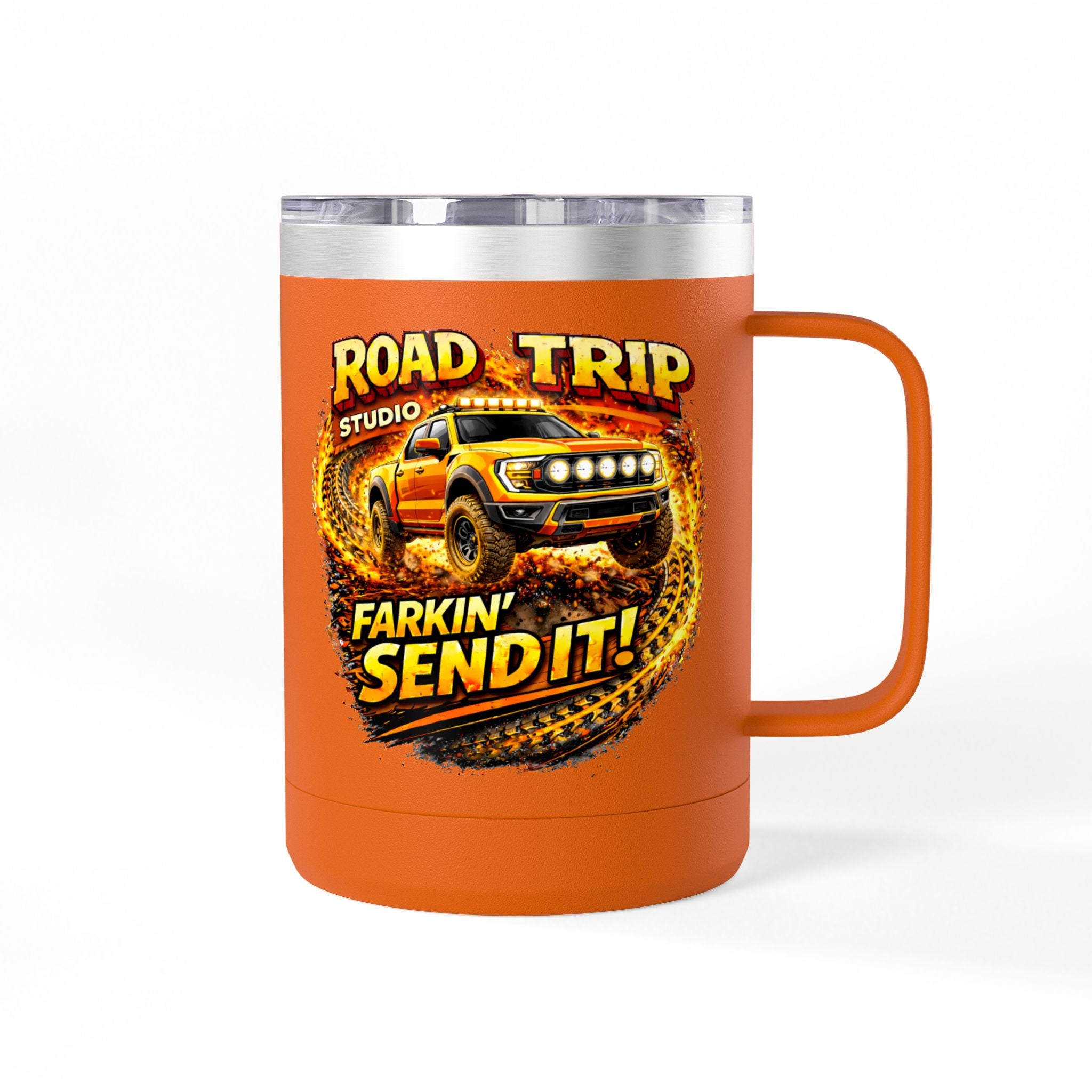 Farkin’ Send It Off-Road Ute 15oz Travel Mug