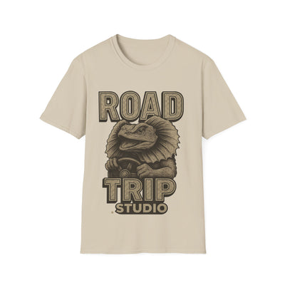 Road Trippin’ Frilled Neck Tee