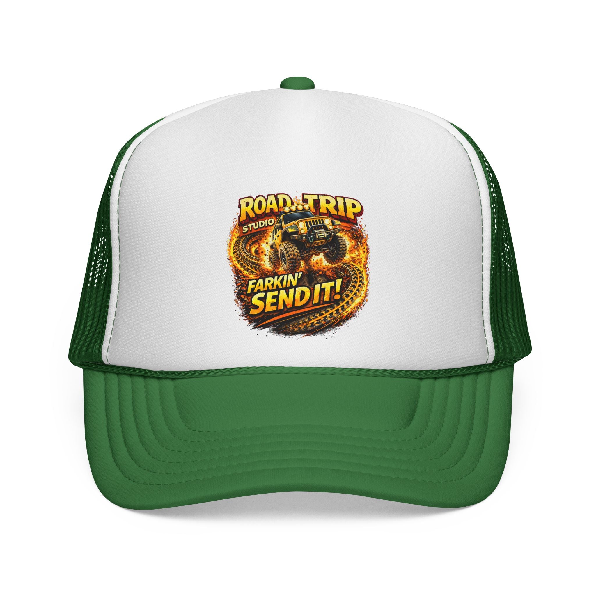 Farkin’ Send It Off-Road Jeep Trucker Cap