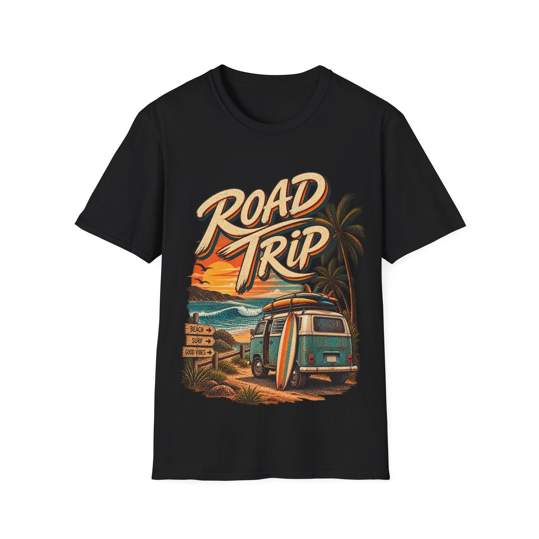 Retro Surfs Up Tee