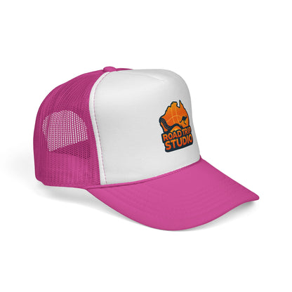 Road Trip Studio Trucker Cap — Aussie Map Logo Mesh Hat