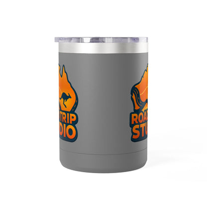 Road Trip Studio 15oz Travel Mug — Australian Map & Kangaroo Logo Tumbler