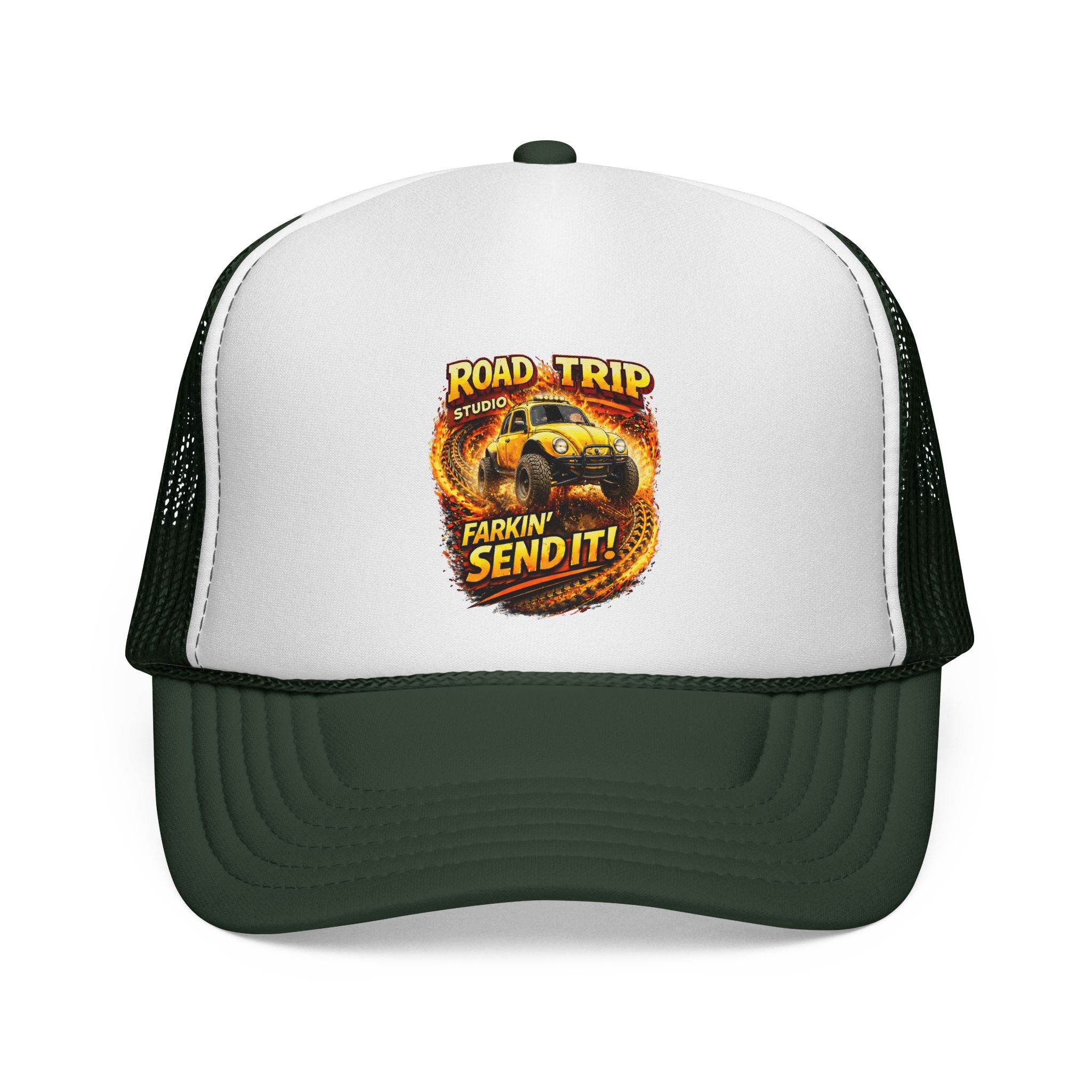 Farkin’ Send It Beetle Buggy Trucker Cap