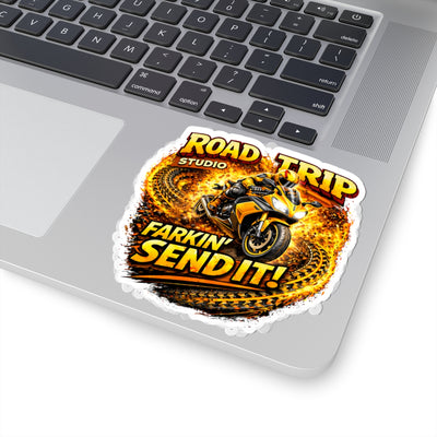 Farkin’ Send It Road Bike Sticker