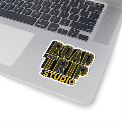 Road Trip Studio Highway Logo Stickers