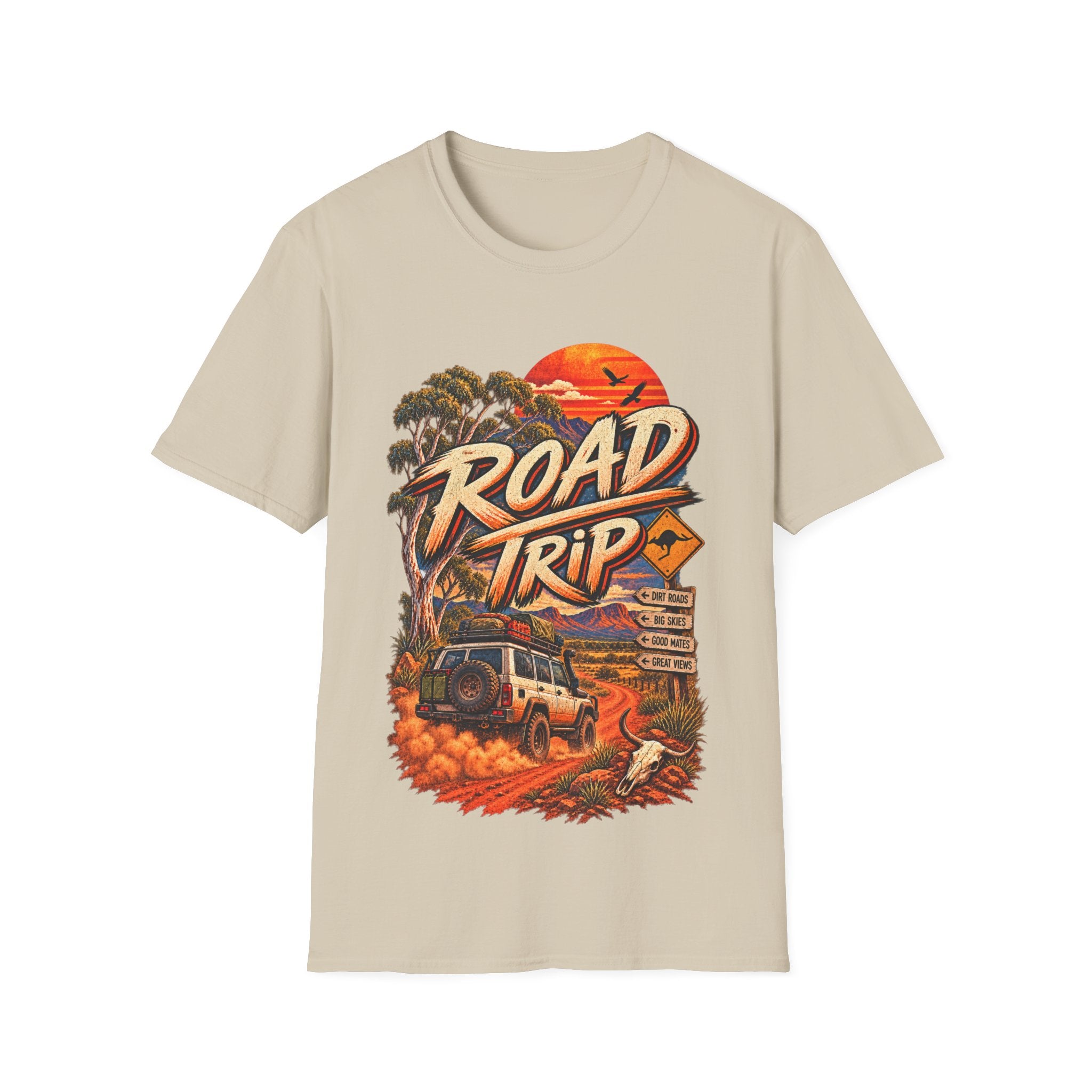 Retro Outback Track Tee