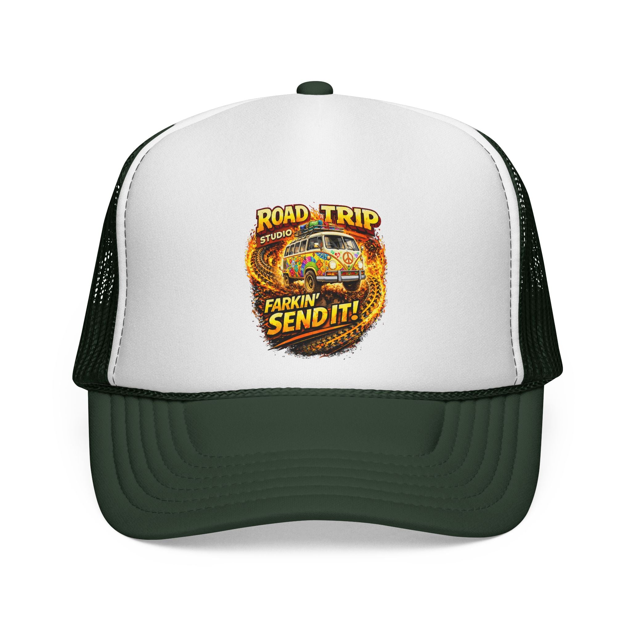 Farkin’ Send It Hippy Van Trucker Cap
