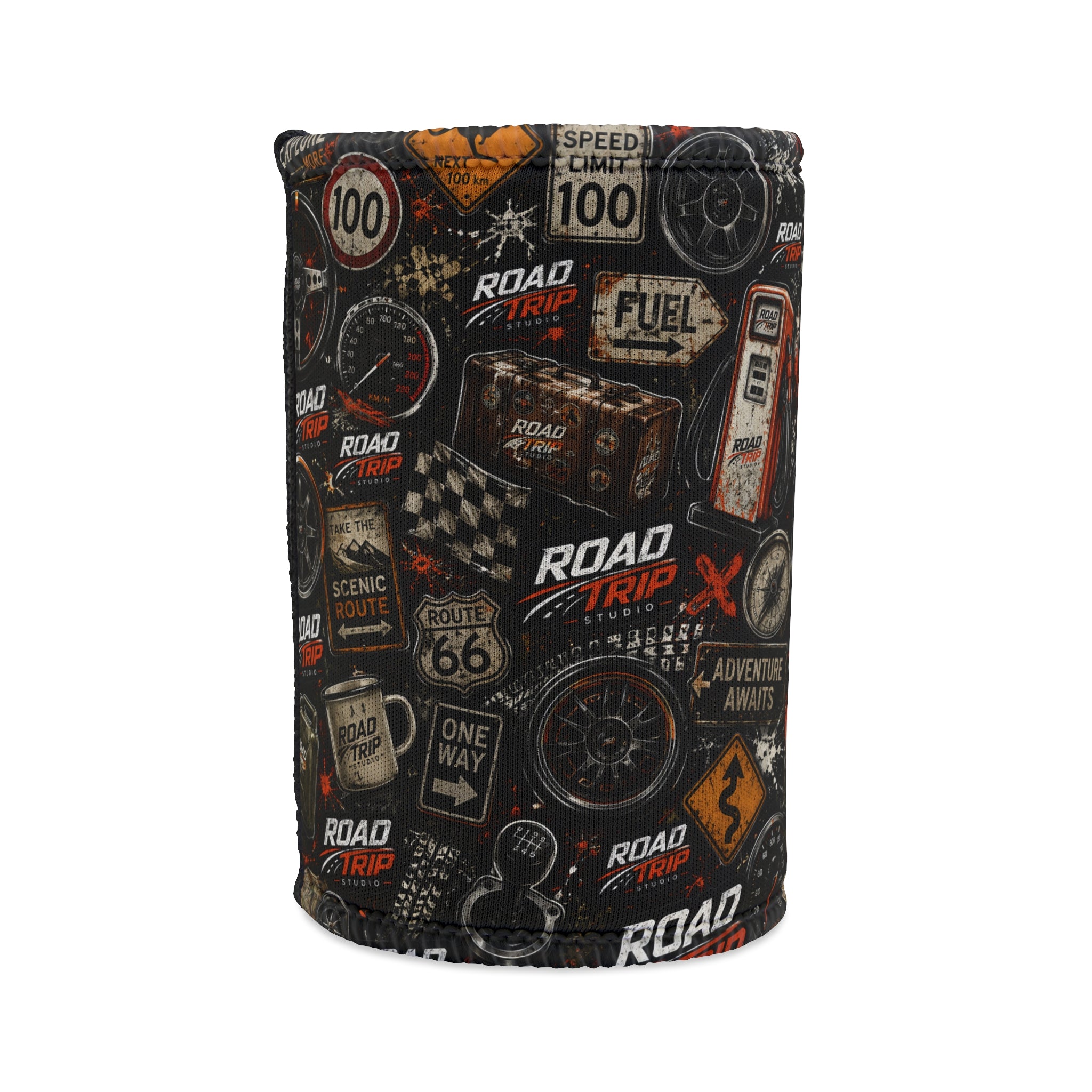 Road Trip Full Throttle Stubby Cooler
