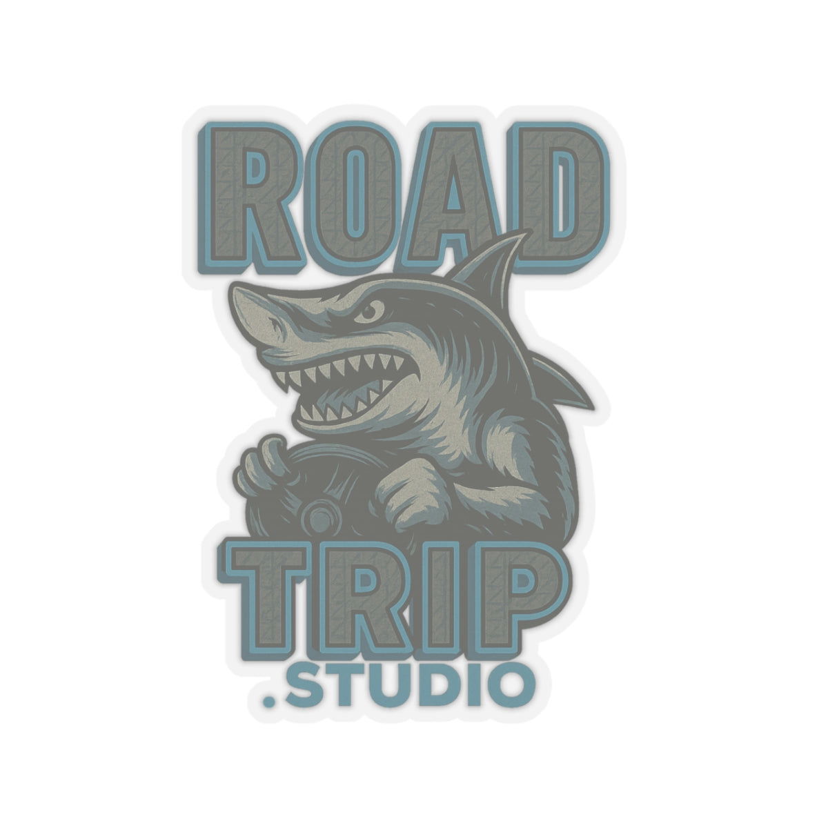 Road Trippin’ Shark Stickers - Official Road Trip Merch