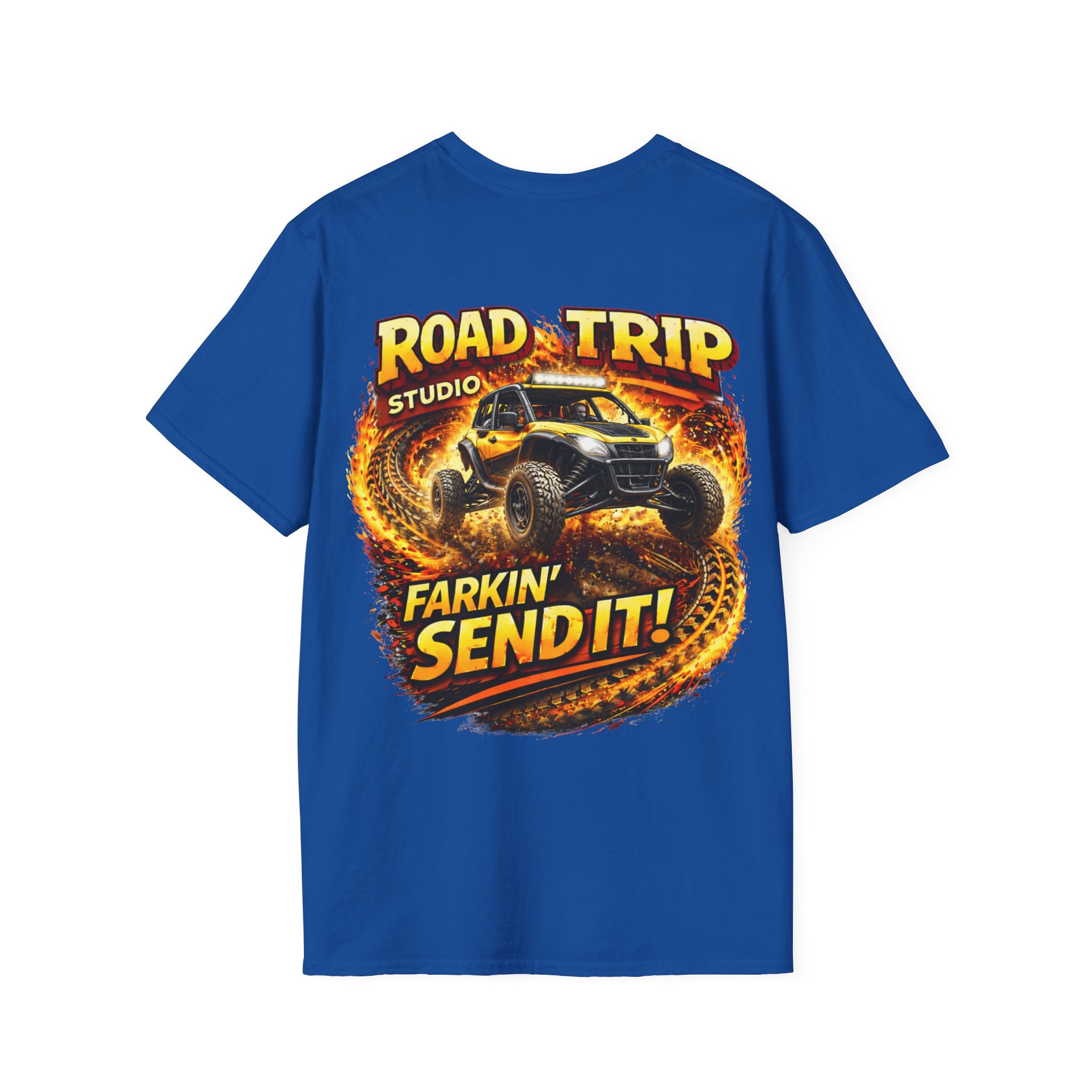 Farkin’ Send It Race Buggy T-Shirt - Official Road Trip Merch