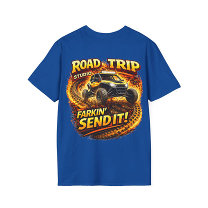 Farkin’ Send It Race Buggy T-Shirt - Official Road Trip Merch