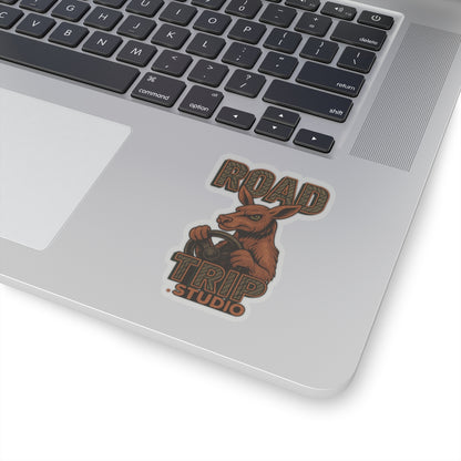 Road Trippin’ Kangaroo Sticker - Official Road Trip Merch