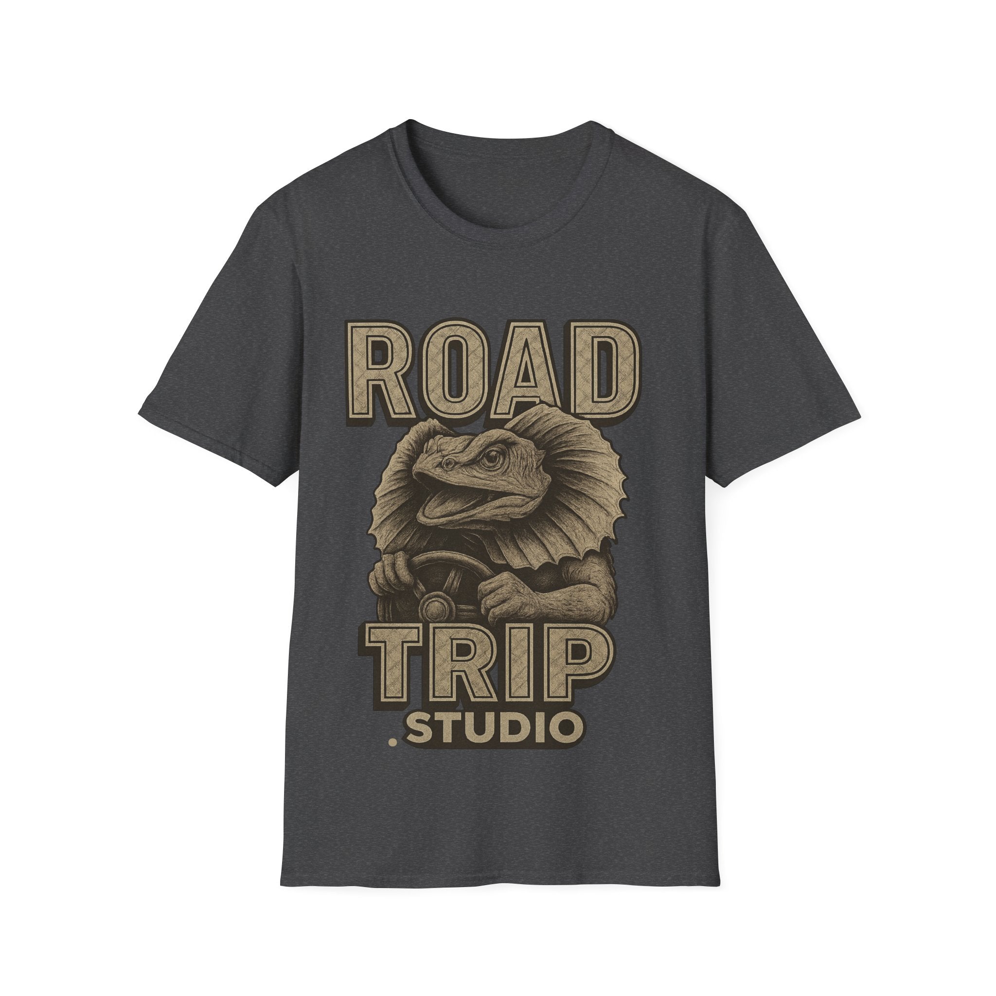 Road Trippin’ Frilled Neck Tee
