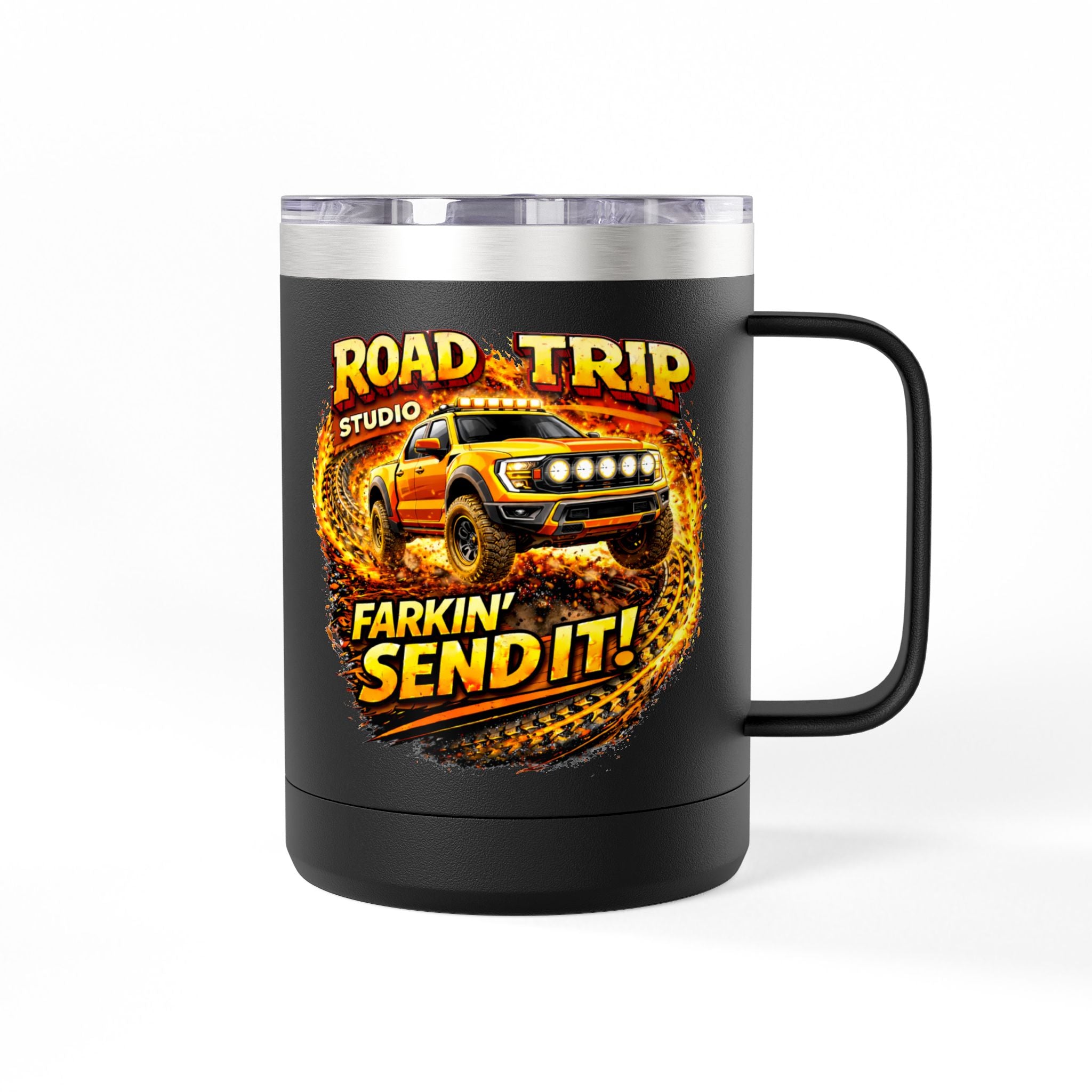 Farkin’ Send It Off-Road Ute 15oz Travel Mug