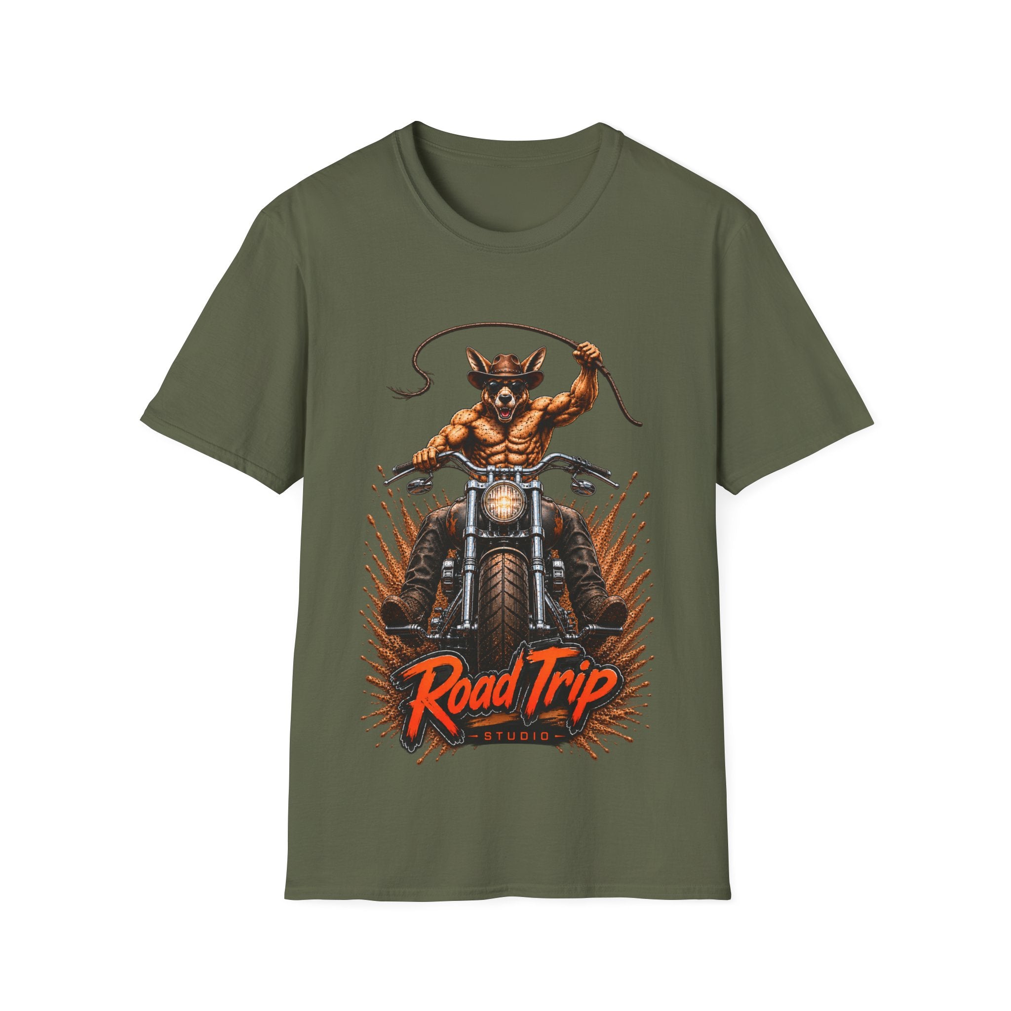 Cowboy Kangaroo Biker Tee