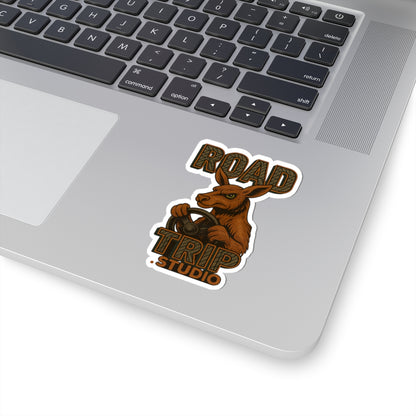 Road Trippin’ Kangaroo Sticker - Official Road Trip Merch